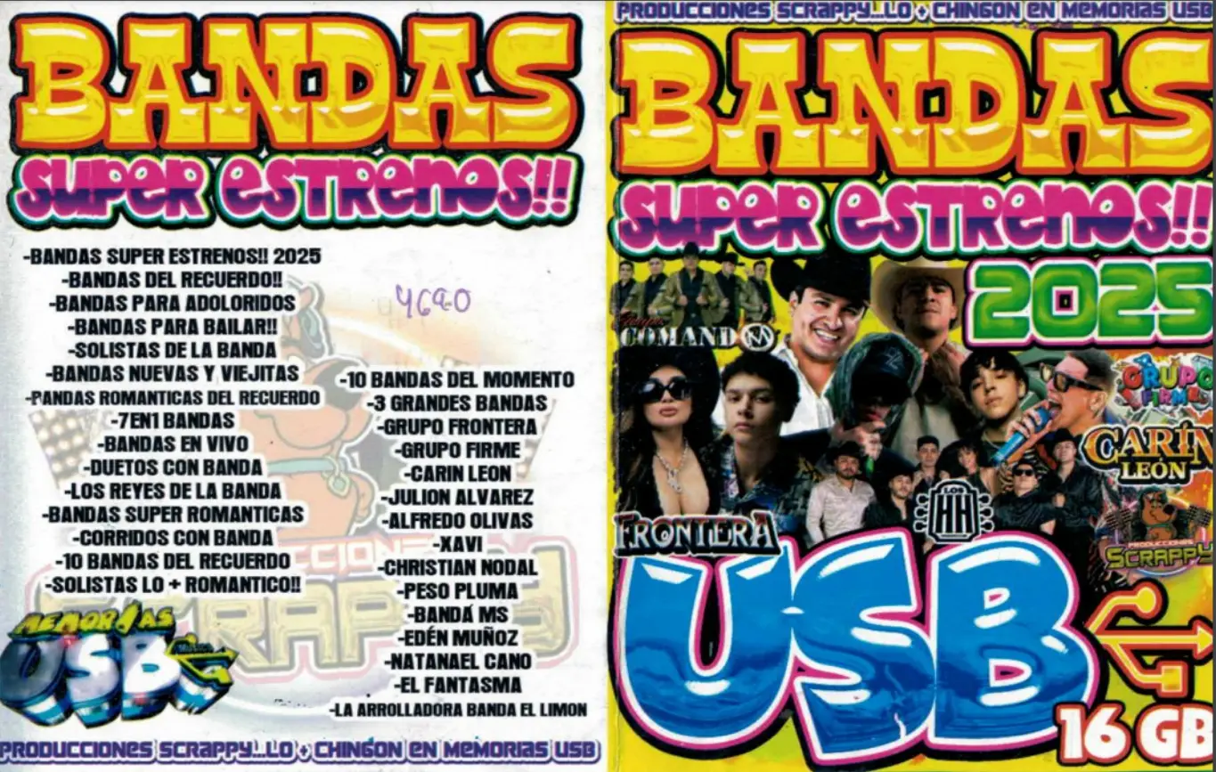 BANDAS SUPER ESTRENOS 2025